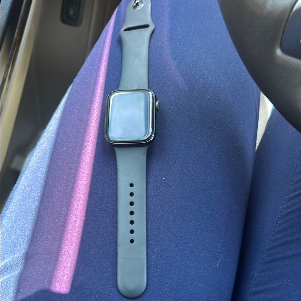 Smartwatch with Black Band